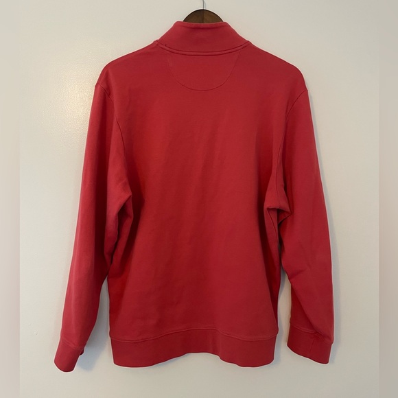 Vineyard Vines Men’s Pullover Quarter Zip Jacket Minimalist Preppy LARGE - Picture 2 of 4